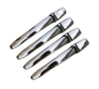 poignée de porte extérieure Pour Hyundai Pour Sonata 2002-2005 Poignées De Porte Chromées Et Cache-gobelets Autocollants Inclus(Handle 1 keyhole)