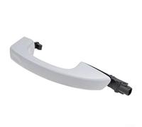 Poignée de porte extérieure pour Touareg 2011-2017, côté gauche et droit de rechange compatible avec 7P6837205G 7P6837206G, plastique OEM (gauche + droite)