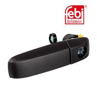 FEBI BILSTEIN Poignée de porte extérieure 177548 noire pour FIAT PANDA