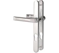 Poignée de porte fenêtre - Tokyo - Hoppe Et Cie - Gris argent - Clé I - 195 mm - Saillie réduite