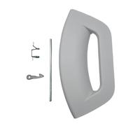 Poignée De Porte Hublot C00507932, Compatible Pour Indesit IWDE 12 Laveur | Convient IWDC 6125 IWSC 5085 IWDE 7125 Remplace C00285747 C00287785 482000088470 Levier Gâche Axe Ressort