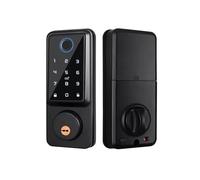 Poignée de porte intelligente. APP WIFI Serrure électronique entièrement automatique Serrure d'empreintes digitales Serrure de porte intelligente mot de passe Serrure numérique à domicile (version