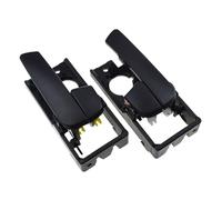 Poignée De Porte Intérieure Avant/arrière Gauche/Droite Noire pour Kia pour Rio Sedan pour Rio5 2006-2011 826101G000 826201G000(Front Pair 2pcs)