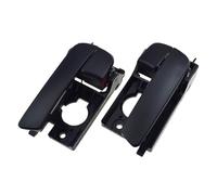 Poignée De Porte Intérieure Avant/arrière Gauche/Droite Noire pour Kia pour Rio Sedan pour Rio5 2006-2011 826101G000 826201G000(Rear Pair 2pcs)