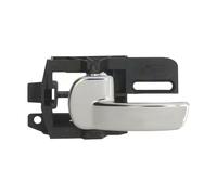 Poignée de porte intérieure avant ou arrière gauche noire et chromée Nissan Qashqai 1 2007-2014 - 80671-JD0-8449-INDAD / 80671JD00E