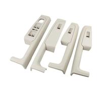 Poignée de Porte Intérieure Compatible Avec Skoda Pour Superb 2008 2009 2010 2011 2012 2013 Poignée Porte Intérieure Accoudoir Interrupteur Panneau Commande Garniture(Beige)