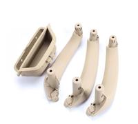 Poignée De Porte Intérieure De Voiture LHD RHD, Pièces De Rechange Décoratives pour X3 X4 F25 F26 2010-2016(LHD 4PCS Set Beige)