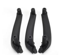 Poignée De Porte Intérieure De Voiture LHD RHD, Pièces De Rechange Décoratives pour X3 X4 F25 F26 2010-2016(RHD 3PCS Set Black)