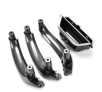 Poignée De Porte Intérieure De Voiture LHD RHD, Pièces De Rechange Décoratives pour X3 X4 F25 F26 2010-2016(RHD 4PCS Set Carbon)
