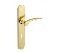 Poignée de porte intérieure DIONYSOS trou de inition : Laiton h : 240 mm