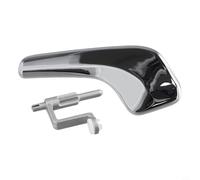 Poignée de porte intérieure gauche chrome pour Vauxhall pour Opel Corsa D MK3 2006-2014 Pièce de rechange en plastique ABS LHD OE 13297813 Rob-ust portes Gr-iff