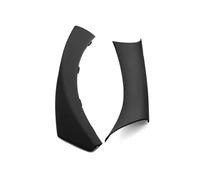 Poignée de porte intérieure gauche/droite, accoudoir, garniture en fibre de carbone, compatible avec BMW Série 3 E90 E91 325 330 318 2004-2012(Black Right)