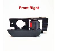 Poignée De Porte Intérieure Pour Hyundai Accent,Accessoires De Voiture,Ouverture De Porte Intérieure,Noir,2006,2007,2008,2009,2010,2011,1 Paire - Type Front Right Side