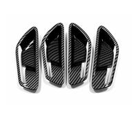 Poignée de Porte intérieure pour Hyundai Tucson NX4 2022 2021, Garniture de Voiture en Fibre de Carbone, Couvercle de poignée de Porte intérieure, poignée de Porte intérieure