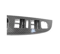 Poignée de Porte Intérieure pour Jetta MK5 pour Golf 5 2005-2009 Poignée Latérale en Fiber De Carbone Porte Fenêtre Interrupteur Panneau De Commande Capots De Bordure Cadre