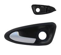 Poignée de porte intérieure pour Seat Ibiza (2008-2017) avant gauche (côté conducteur) (grise) 6J1837113A, 6J0837113A