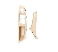 Poignée de Porte Intérieure pour Série 5 F10 F11 F18 520i 523i 525i 528i 535i 2010-2017 Ensemble De Poignées De Traction pour Accoudoir De Porte Avant Intérieure(Beige LHD 2PCS)