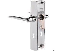Poignée de porte intérieure - Riv-Bloc - Vachette - Gris - Clé L - 195 mm