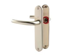 Poignée de porte intérieure - San diego - Hoppe Et Cie - Beige ivoire - Bec de cane - 165 mm