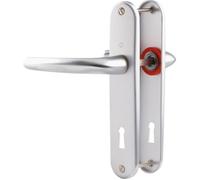 Poignée de porte intérieure - San diego - Hoppe Et Cie - Gris argent - Clé L - 165 mm