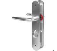 Poignée de porte intérieure - San diego - Hoppe Et Cie - Gris argent - Condamnation - 195 mm