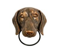 Poignée de porte Knocker Heurtoir de porte créatif, artisanat rétro en résine, décoration artistique murale personnalisée for heurtoirs lourds avant(Style04)