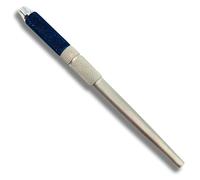 Poignée de porte lame pour gouge en aluminium avec fermeture à vis - Compatible avec les meilleures lames et universelles - Poignée porte lames gouge professionnelle pour pédicure, retrait des