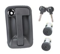 Poignée de Porte Latérale Droite Coulissante Côté Passager avec 2 Barillets et 2 Clés compatible avec JUMPY SCUDO EXPERT - 9101G8 1473216899 9101W7