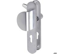 Poignée de porte palière - St Émilion - Eurowale - Gris argent - Clé I - 195 mm