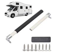 Poignée De Porte Pour Camping-Car Avec Barre De Sûreté Barre d'Appui | Poignée de Porte pour Véhicule de Loisirs Pour Caravane Mobile-Home Véhicule Salle de Bains Camping