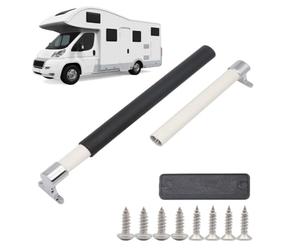 Poignée De Porte Pour Camping-Car Avec Barre De Sûreté Barre d'Appui | Poignée de Porte pour Véhicule de Loisirs Pour Caravane Mobile-Home Véhicule Salle de Bains Camping