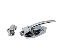 Poignée de porte pour chambre froide, Poignée de porte four, serrure à poussée, poignée d'armoire cuisson la vapeur fruits mer, riz, boucle, plate(Zinc Alloy Material)