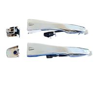 Poignée de porte pour Poignée de porte extérieure chromée compatible avec Nissan compatible avec Altima Teana et compatible avec Pathfinder 2013-2018 Clanche de Portière Poignée(LH and RH 2pcs)