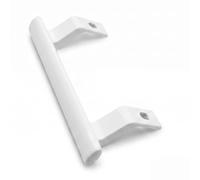 Poignée de porte pour réfrigérateurs Liebherr 7426909 | Poignée d'ouverture de porte blanche 215 x 50 x 85 mm pour réfrigérateur, congélateur, réfrigérateur 007426909