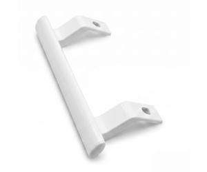 Poignée de porte pour réfrigérateurs Liebherr 7426909 | Poignée d'ouverture de porte blanche 215 x 50 x 85 mm pour réfrigérateur, congélateur, réfrigérateur 007426909