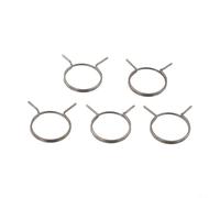 Poignée de porte pour ressort de torsion - Kit de rechange 5 pièces en acier inoxydable pour levier intérieur - Compatible avec les séries FMTB NH et FW (FW-MSZNH)