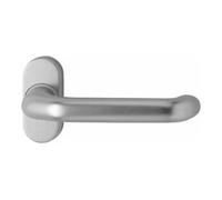 Poignée de porte profilée trou partie 1300/2033 Alu.F12 ovale 8mm couronné Quantité:1