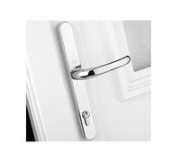 Poignée De Porte Rétro Yale En PVCu Fini Chrome Poli YALPPVCRHPC