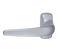 Poignée de porte simple argent Carré 8 mm Horus Fapim