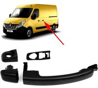 Poignée de Portière Extérieure adaptable sur toutes les portes : avant gauche, avant droite, latérale gauche, latérale droite ou arrière pour Master III Movano et NV400 OEM : 806073022R 806075963R
