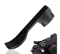 Poignée de Pouce Accessoires pour Appareils Photo sans Miroir Alliage D’Aluminium Poignée pour Fujifilm X-M5/XT4/Sony A7C/A6300/A6400/A6500/Nikon, Noir