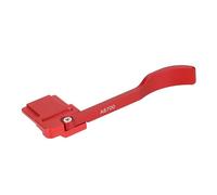 Poignée de Pouce D'Appareil Photo avec Cache-Griffe pour Appareil Photo A6700, Alliage D'aluminium Ergonomique avec Rotation à 90 Degrés pour Appareil Photo A6700 (Rouge)