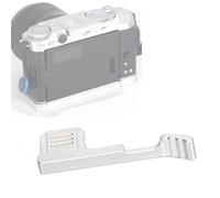 Poignée de pouce en métal pour appareil photo Fujifilm X-M5 sans miroir, repose-pouce ergonomique en aluminium, confort et stabilité améliorés, design non obstructif (argenté)