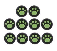 Poignée de pouce en silicone en forme de patte de chat, protège le joystick de la poussière et des rayures, compatible avec plusieurs manettes,