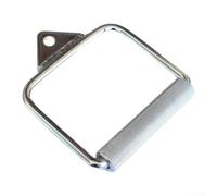 Poignée de poulie en acier en forme de D, fixation de machine à câble pour salle de sport, poignée d'entraînement durable du haut du corps, compatible avec les exercices de traction lat et de rangée