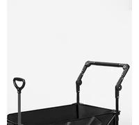 Poignée de poussée pliable, barre de traction de rechange pour chariot de camping, chariot, poignée de rechange pour conversion de pièces de rechange