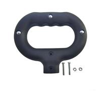 Poignée de poussée pour chariot pliable et chariot de camping compatible avec différentes interfaces de chariot, plastique et ergonomique pour une utilisation prolongée (interface ovale)