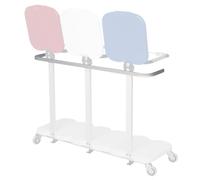 Poignée de poussée pour chariot porte-sacs - 2 sacs