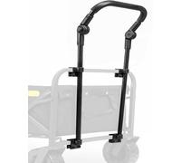 Poignée De Poussée pour Chariot Utilitaire Pliant Chariot Utilitaire Poignée De Traction Accessoires De Chariot De Remplacement De Rechange pour Chariot De Camping Con, 10.4in Narrow Wheel