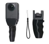 Poignée de prise de vue à dégagement rapide pour DJI Osmo 360, perche à selfie ergonomique, stabilisateur portable avec dragonne, support d'extension léger pour vlogging et enregistrement à angle